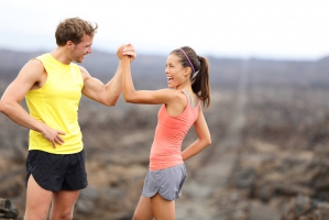 Couple sportif